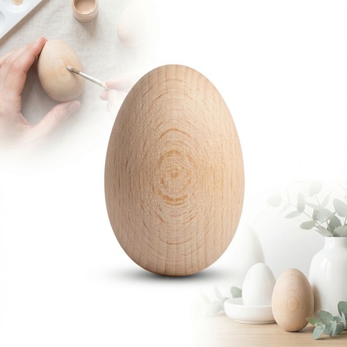 Uovo legno decoupage uova - uovo,