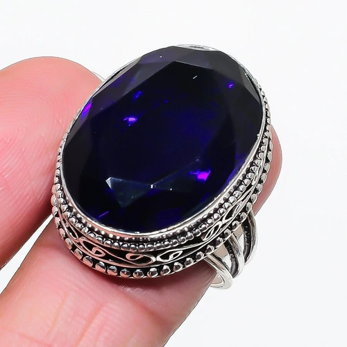 African amethyst gemstone - gemstone, 925