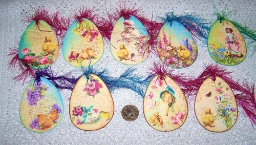 9~Easter~Vintage~Eggs~Fussy