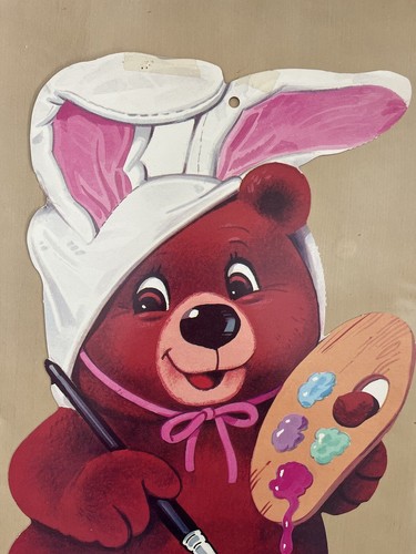 Coniglio pasquale orso