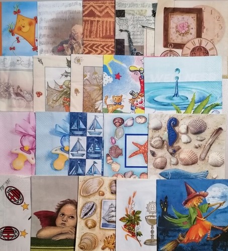 Tovaglioli per decoupage - ,, cm