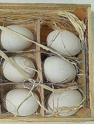 Uova bianche di coccio - uova,