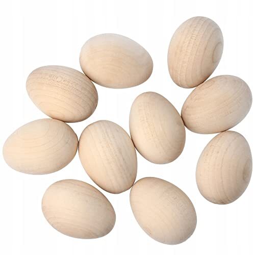 Uova legno solido - uova,