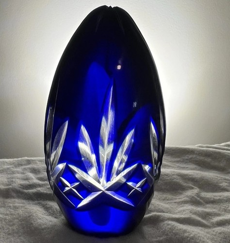 Cobalt blue cut cased - cut,