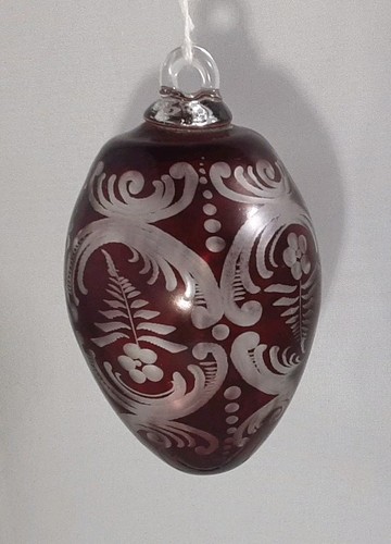 Ornamento uovo pasqua - uovo, di
