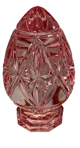 Uovo cristallo rosa - uovo,