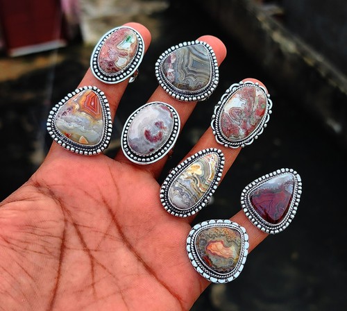 Natural crazy lace agate - natural,