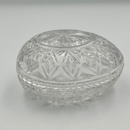 Crystal egg trinket box - crystal,