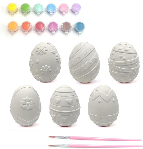 Set uova pasqua pittura - uova,